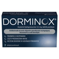 Dorminox 12,5mg, 7 tabletek