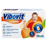 Vibovit Junior 14 saszetek  o smaku pomarańczowym