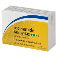 Loperamide Aurovitas 2 mg  20 kapsułek twardych