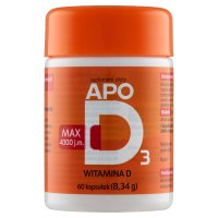 ApoD3 witamina D max 4000 j.m.  60 kapsułek