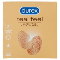DUREX REALFEEL Prezerwatywy nielateksowe 3 szt.