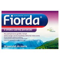 Fiorda (smak porzeczkowy) 30 pastylek