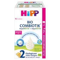 HIPP 2 BIO Combiotik Mleko następne 750 g