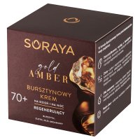 Soraya Gold Amber 70+ Bursztynowy Krem regenerujący na dzień i noc 50ml