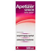Apetizer Senior smak malinowo-porzeczkowy) syrop 100 ml