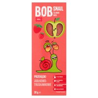 Bob Snail, przekąska jabłkowo-truskawkowa, 30 g