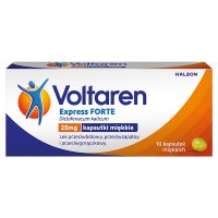 Voltaren Express Forte 25 mg , 10 kapsułek