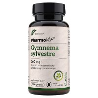 Gymnema sylvestre 360 mg standaryzowany 25% kwasu gymnemowego 90 kaps