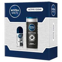 Zest.Prom.Nivea Men (deo Invisib+żel prysz.Activ)DOZ/4142/15