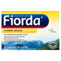 Fiorda (smak cytrynowy) 30 pastylek