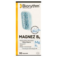 Biorythm, magnez B6, 30 kapsułek