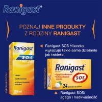 Famotydyna Ranigast 20 mg, 20 tabletek powlekanych