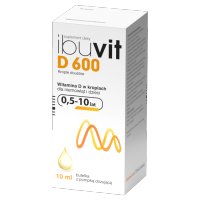Ibuvit D 600 krople, 10 ml