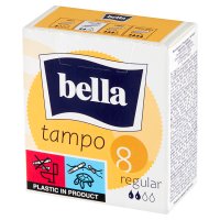 Tampony Tampo Bella Regular easy twist, 8 sztuk