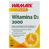 WITAMINA D3 2000, 60 kapsułek, Walmark Plus