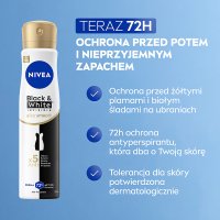 Nivea Dezodorant INVISIBLE SILKY SMOOTH spray damski  250ml