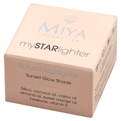 Miya MyStarLighter Naturalny Rozświetlacz Sunset Glow, 4 g