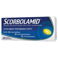 Scorbolamid, 20 tabletek drażowanych