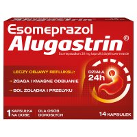 Esomeprazol Alugastrin 20 mg, 14 kapsułek