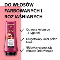 Schwarzkopf Gliss Hair Repair Odżywka do włosów farbowanych Ultimate Color 200ml
