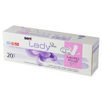 Wkładki urologiczne Seni Lady Slim Micro Plus, chłonność 1,5/6, 20 sztuk