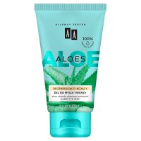AA Aloes 100% Żel do mycia twarzy regenerująco-kojący  150ml
