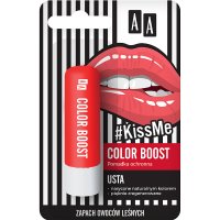AA #Kiss Me Pomadka ochronna Color Boost  3.8g