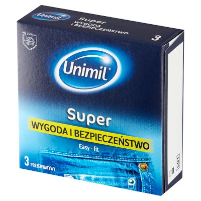 Prezerwatywy Unimil Super x 3 szt