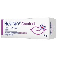Heviran Comfort krem 50 mg/g, 2 g