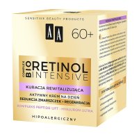 AA Retinol Intensive 60+ Aktywny Krem na dzień - redukcja zmarszczek + regeneracja 50ml