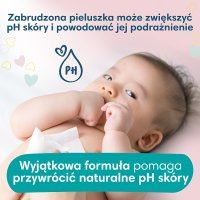 Pampers Sensitive, chusteczki nawilżane dla niemowląt, 80 sztuk