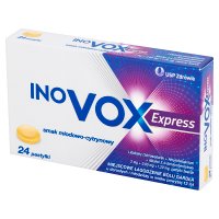 Inovox Express (smak miodowo-cytrynowy) 24 pastl.