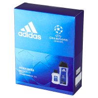 Adidas Zestaw prezentowy UEFA Anthem Edition Men (woda toaletowa 50ml+żel pod prysznic 250ml)
