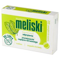 Meliski pastylki do ssania 20 sztuk