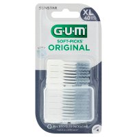 Sunstar Gum Soft-Picks czyściki międzyzębowe XL 40 sztuk