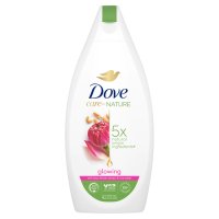 Dove Care By Nature Żel pod prysznic Glowing - Lotus Flower Extract & Rice Water 400ml