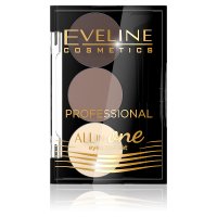 Eveline All in One Eyebrow Set Cienie do brwi nr 01