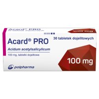 Acard Pro tabl.dojelit. 100 mg 30 tabl.