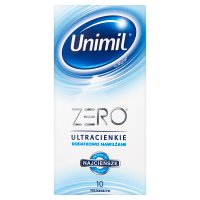 UNIMIL ZERO Prezerwatywy ultracienkie 10 sztuk