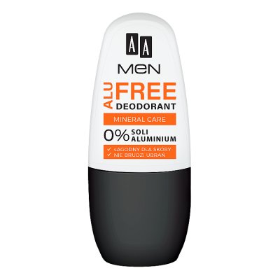 AA Men Alu Free Dezodorant roll-on Mineral Care 50ml
