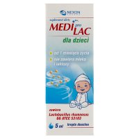 MediproLac, krople dla dzieci, 5 ml