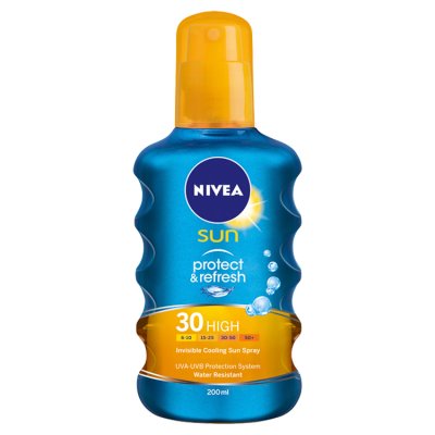 Nivea Sun, spray, do opalania,Prot&Refr,SPF30,200 ml