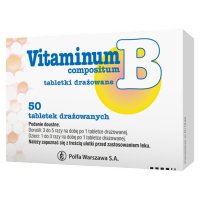 Witamina B compositum, 50 tabletek