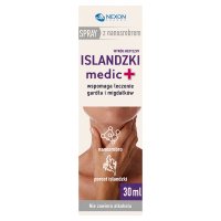 Islandzki Medic, spray do gardła z nanosrebrem, 30 ml