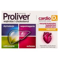 Proliver Cardio D3,  30 tabletek