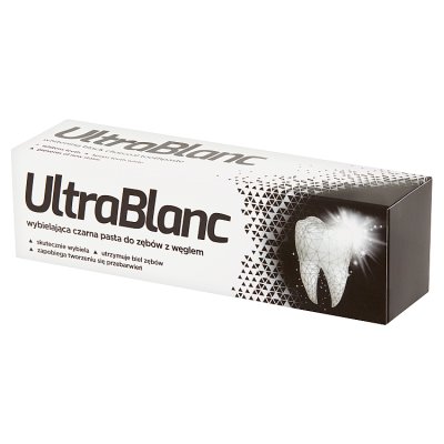 ULTRABLANC Wybielająca, czarna pasta do zębów, 75 ml