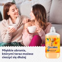 Coccolino Orange Rush, płyn do płukania tkanin, koncentrat, 1,7l