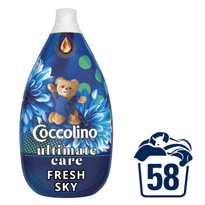 Coccolino Ultimate Care Płyn do płukania tkanin Fresh Sky (58 prań) 870ml
