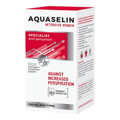 Aquaselin Intensive, roll-on dla kobiet, 50 ml