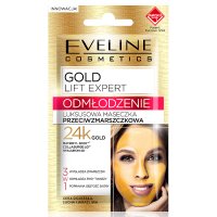 Eveline Gold Lift Expert Odmłodzenie Maseczka przeciwzmarszczkowa luksusowa - saszetka 2x5ml